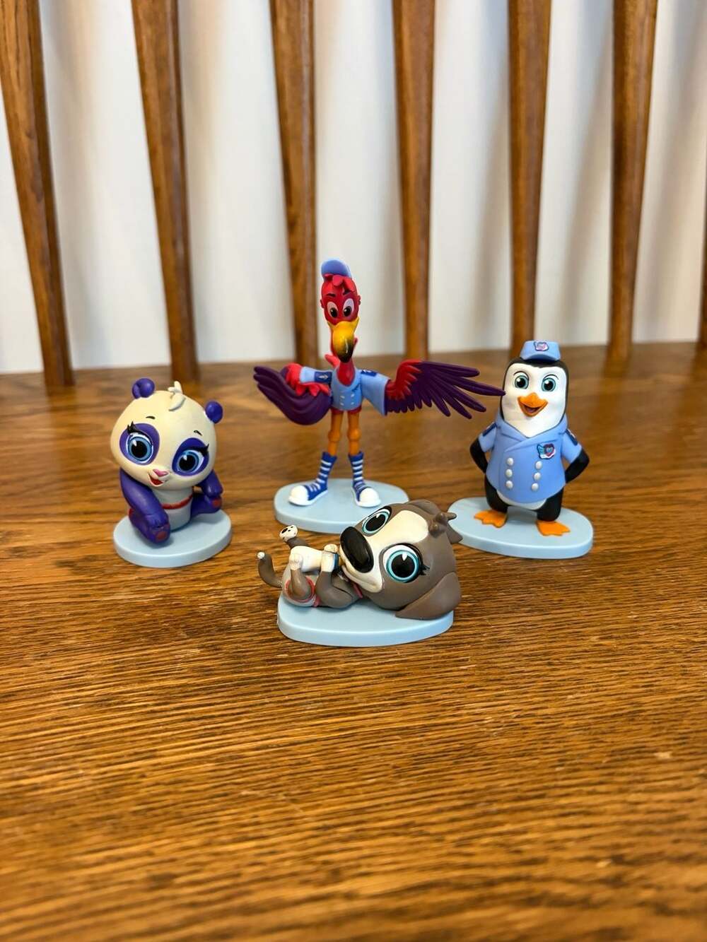 TOTS Tiny Ones Transport Service Figurine Set of 4 Figures